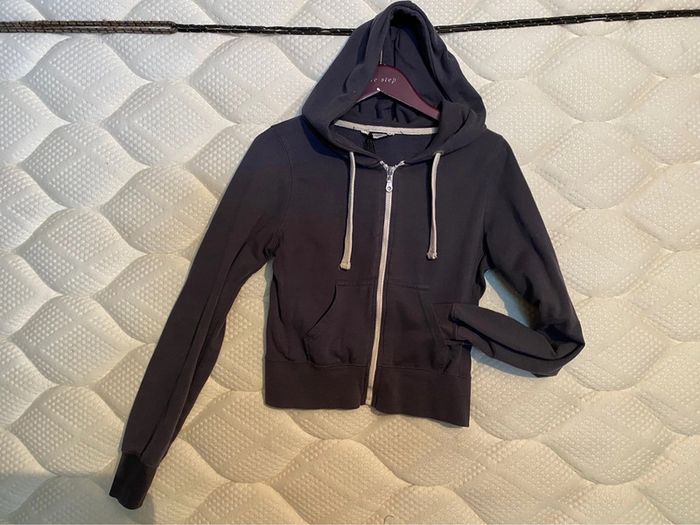 Sweat à capuche fille t36