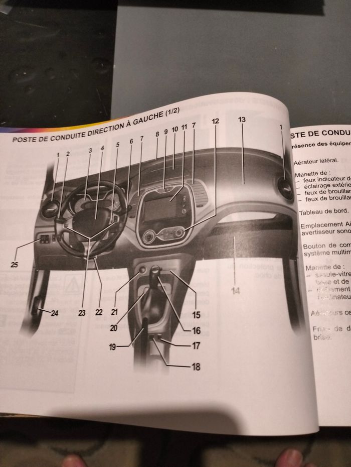Notice manuel guide utilisation Renault Captur - photo numéro 9
