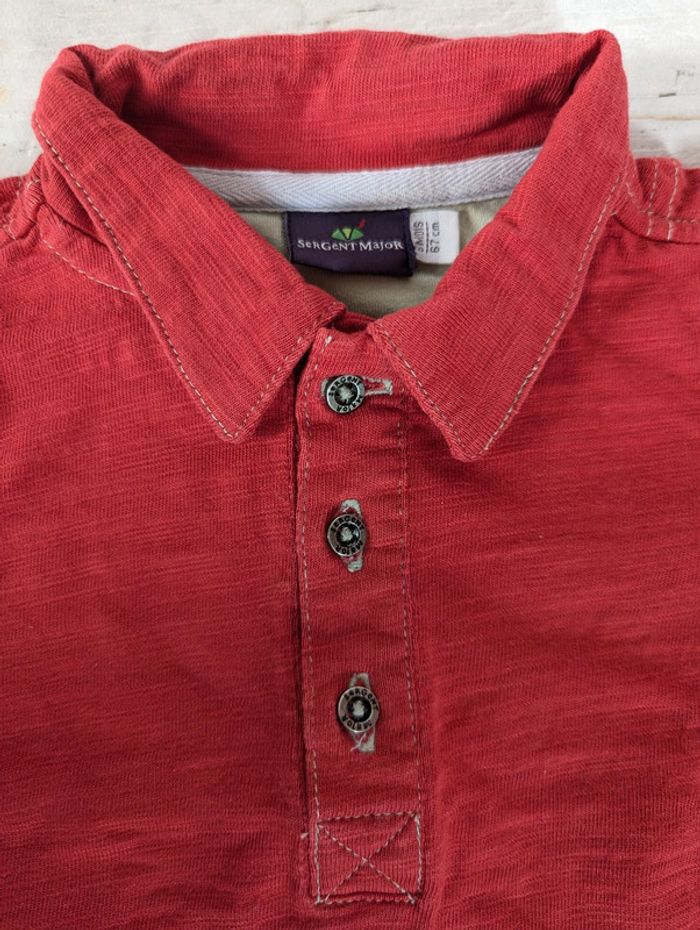 👕Polo manches courtes Sergent Major – 6 mois – Comme neuf - photo numéro 6