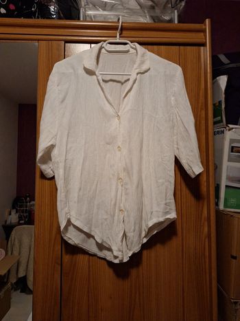 Haut blanc manches courtes