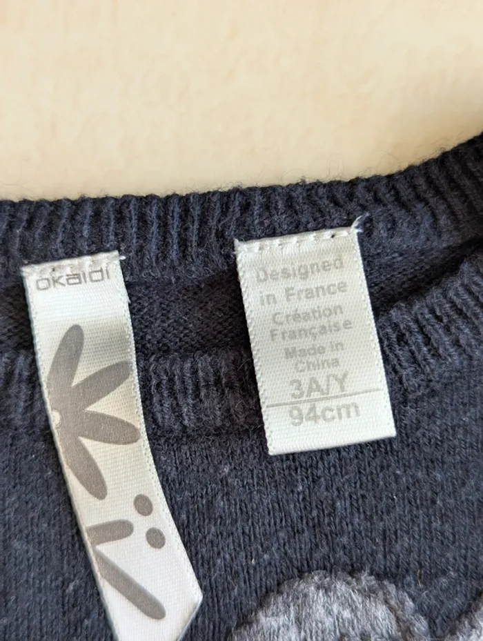 pull okaidi 3 ans - photo numéro 2