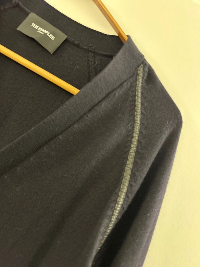 Cardigan thé Kooples Bleu Marine - photo numéro 7