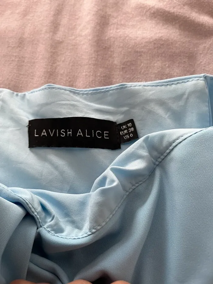 Robe Lavish Alice bleu ciel T38 - photo numéro 5