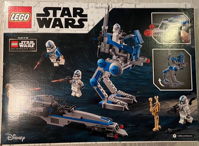 Lego star wars 75280 501st legion clone trooper battle pack Neuf - photo numéro 2