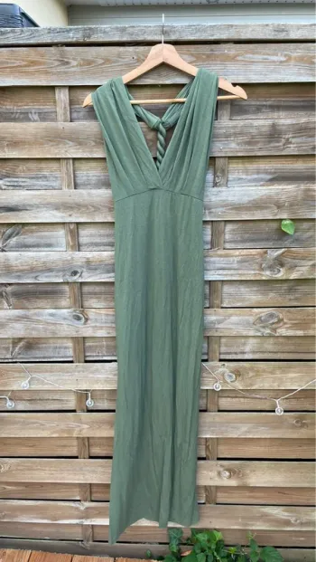 Robe longue kaki _ New collection