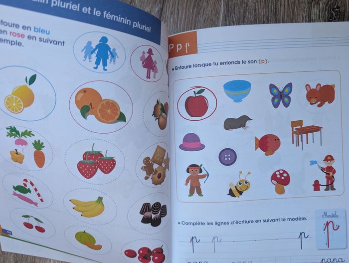 Cahier de lecture et d'écriture CP - Méthode Syllabique - photo numéro 3