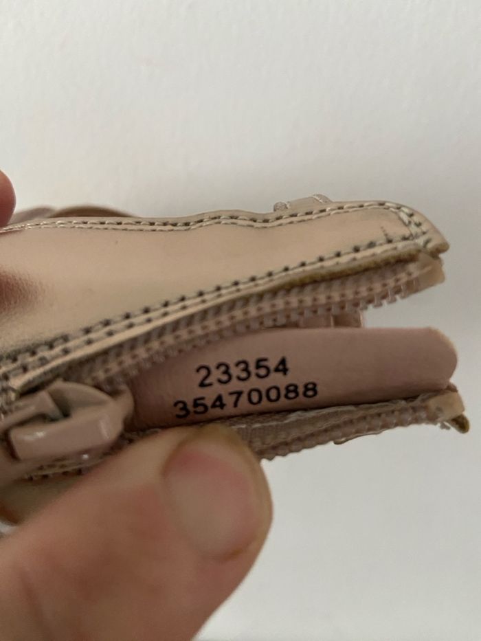 Sandales montantes enfant - Style gladiateur - Or rose / Paillettes - Pointure 23 - photo numéro 9