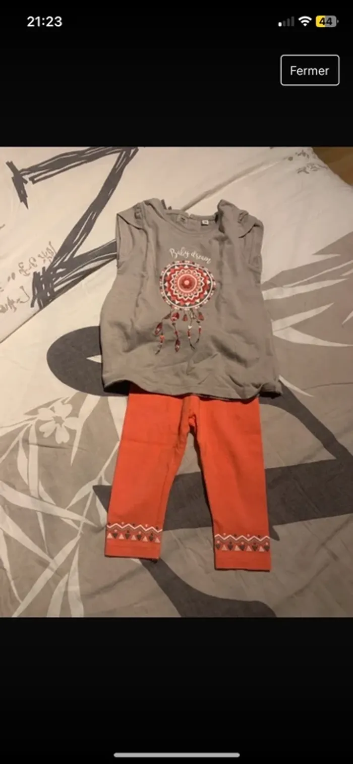 Ensemble t-shirt legging - photo numéro 2