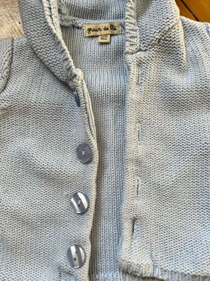 Gilet laine GRAINE DE BLÉ - photo numéro 5