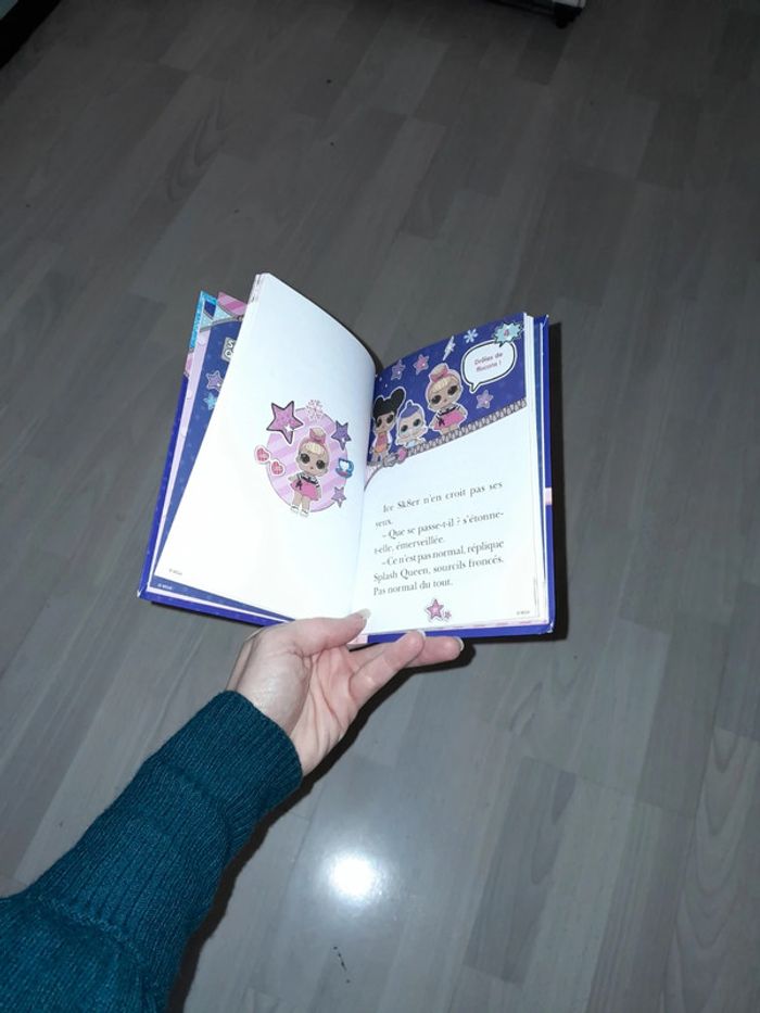 Ts joli livre biblio rose LOL 6 8 ans illustré - photo numéro 3