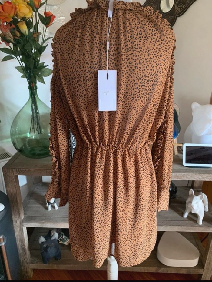 Robe imprimé léopard Golden Live – Taille M – Neuve avec étiquette - photo numéro 4