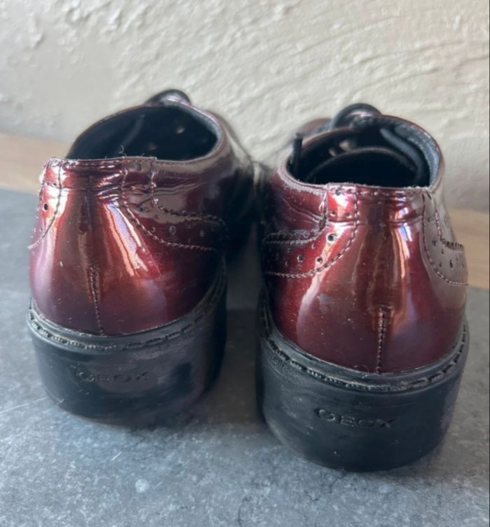 Chaussures Geox fille J Casey Girl K Brogues - photo numéro 2