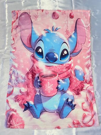 Couverture polaire stitch