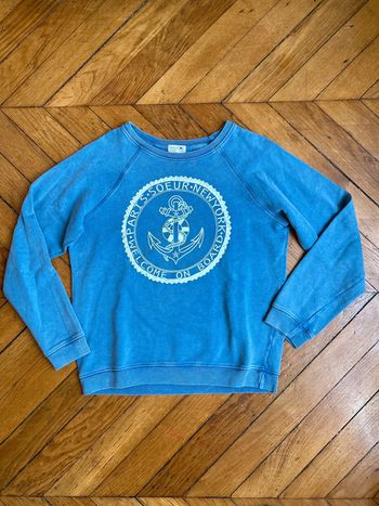Pull de la marque Soeur taille S, bleu