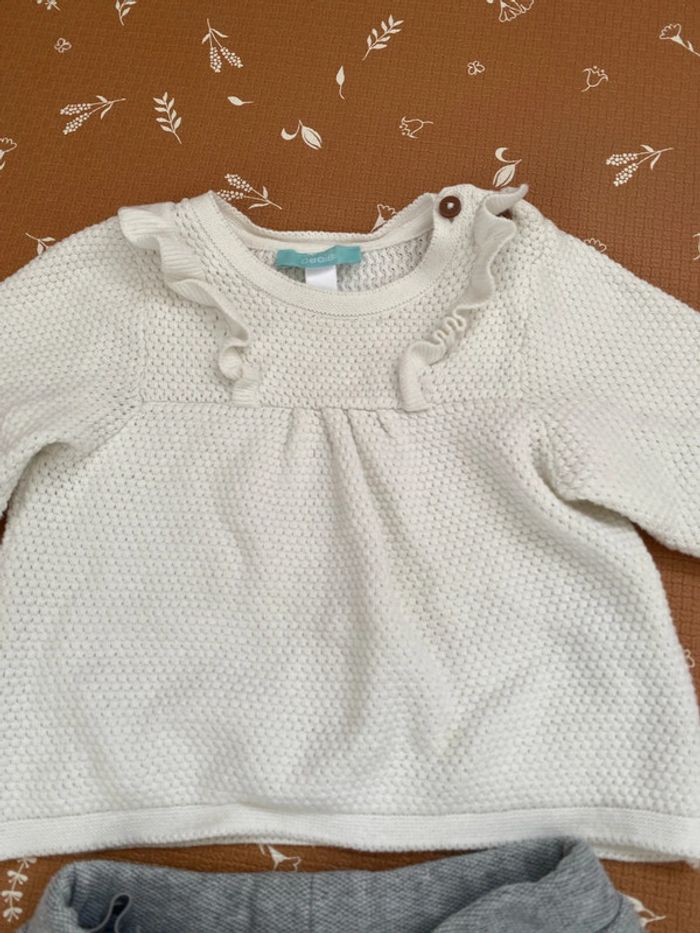 Short gris + pull 18 mois - photo numéro 2