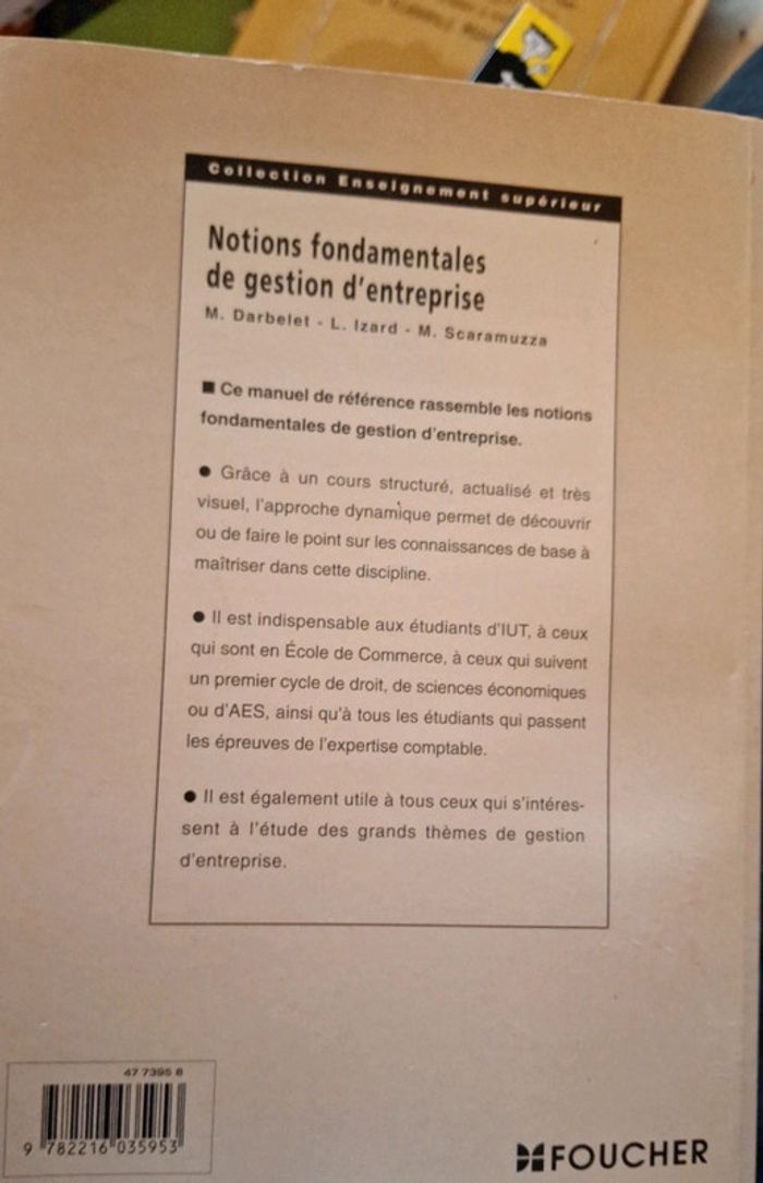 Livre foucher enseignement supérieur - photo numéro 3