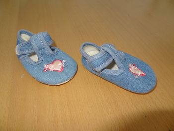 Baskets jeans T 3/6 mois