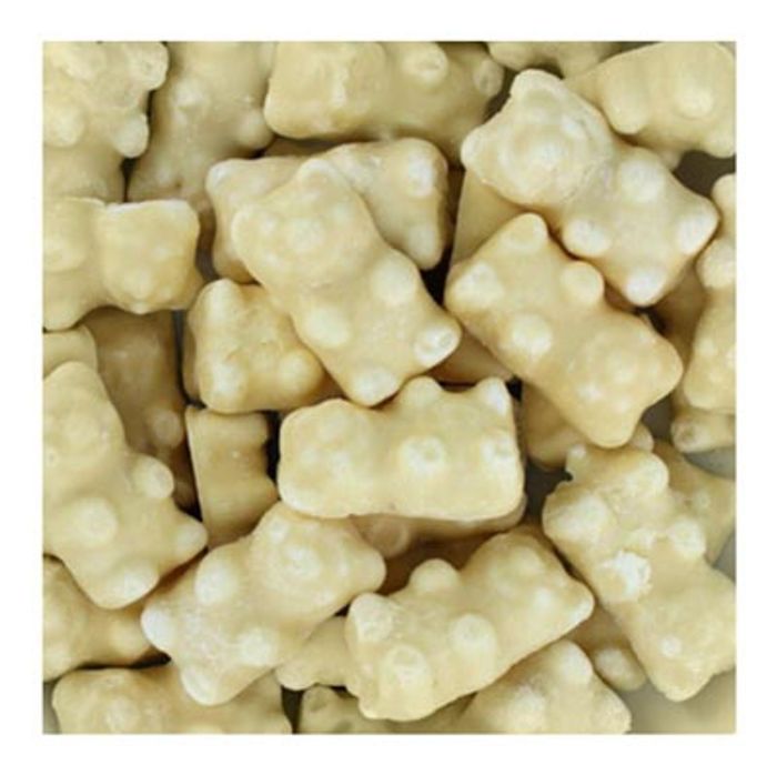 200g d'ourson chocolat blanc