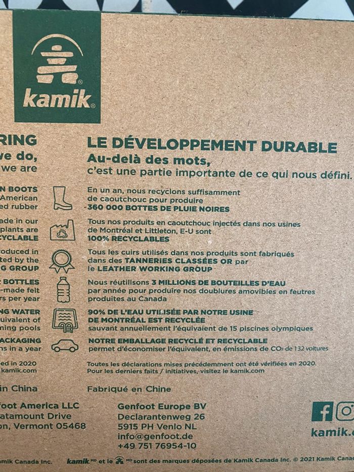Chaussures ouvertes / sandales végane / vegan Kamik - photo numéro 11