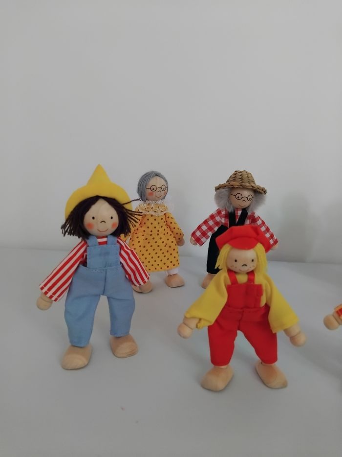 POUPEES BONHOMMES en Bois - photo numéro 2