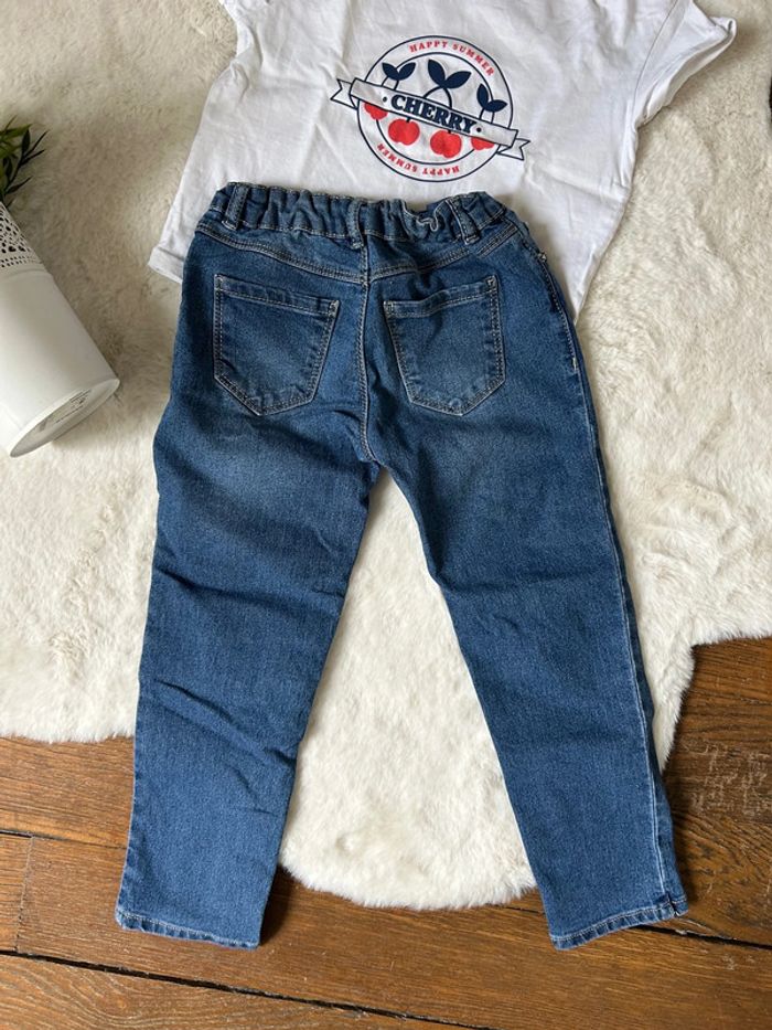 Lot Jean + t-shirt fille 🌸 - photo numéro 2