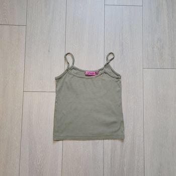 Maillot croc top kaki. Fille 12 ans. Marque Efratis