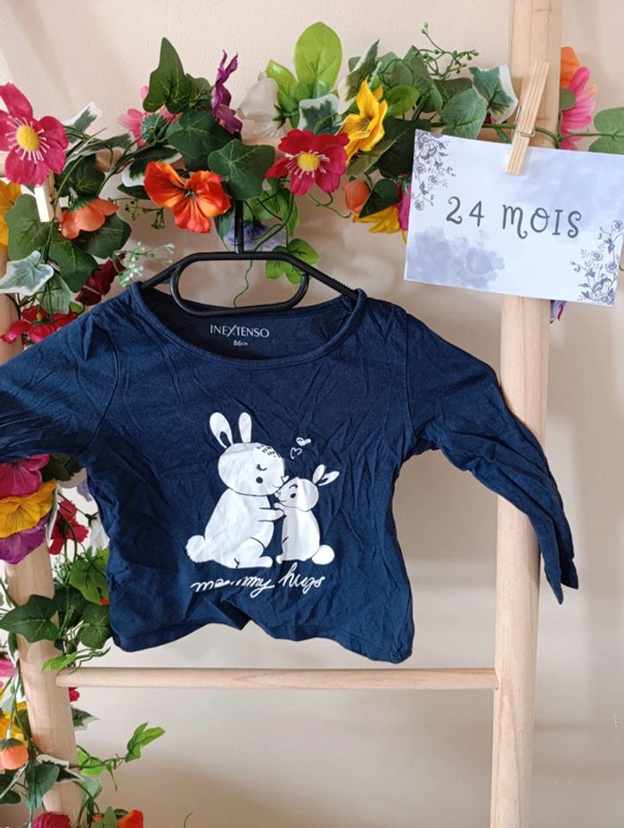 T-shirt 24mois in extenso