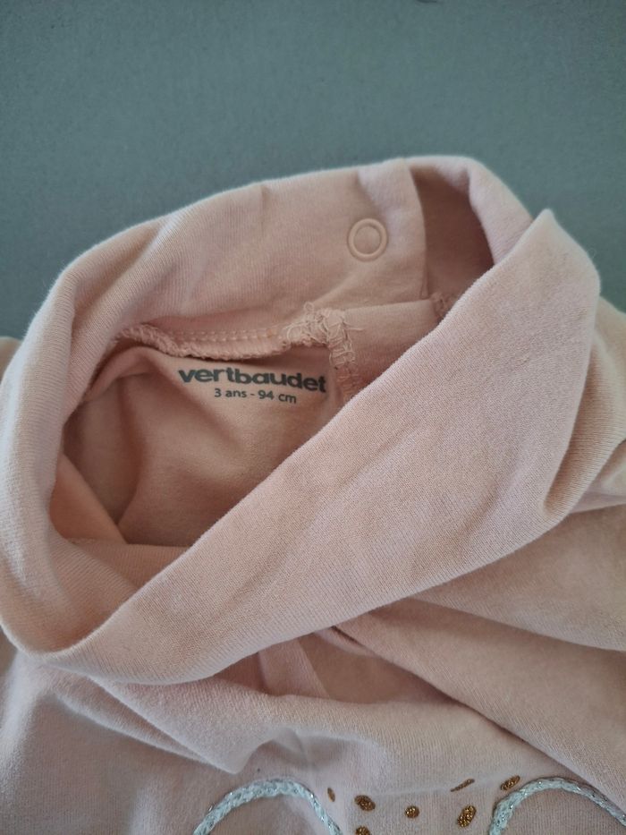Sous pull col roulé Vertbaudet 3A - photo numéro 2