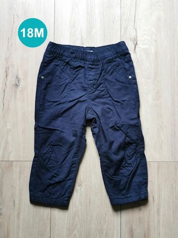 Pantalon souple marine Kiabi 18 mois