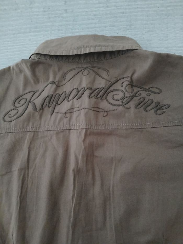 Chemise marron Kaporal - photo numéro 5