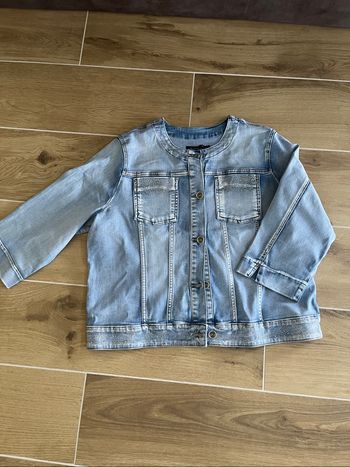 Veste jean strass