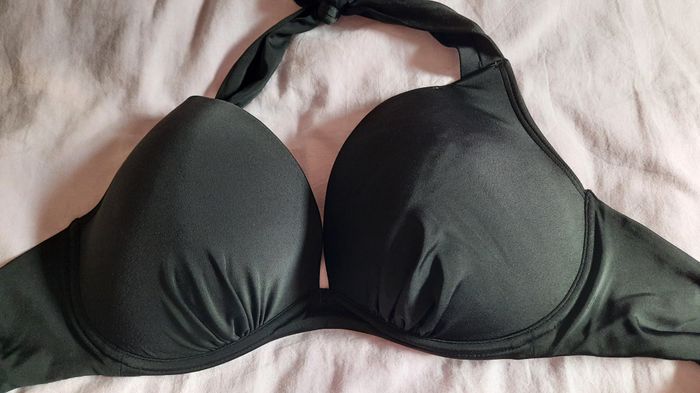 Haut de maillot de bain femme push up avec coques fines - photo numéro 2