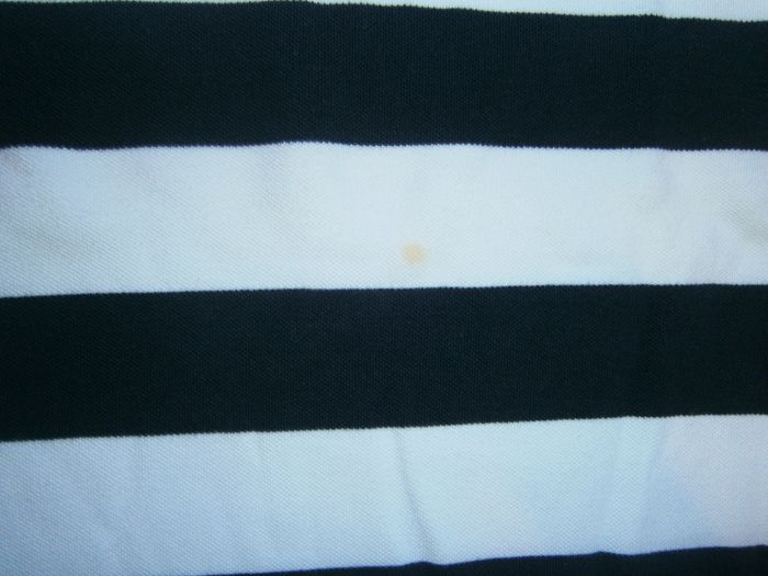 Polo MC rayé blanc/marine KIABI Taille 3XL - photo numéro 8