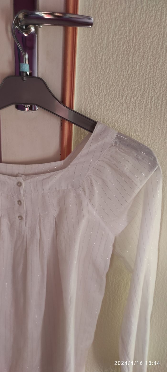 Chemise fille paillettes C.F.K taille 12 ans - photo numéro 16