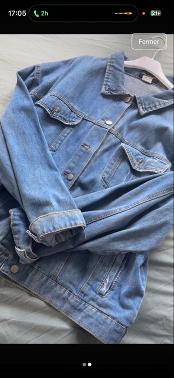 Veste en jean 