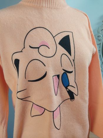 Pull manches longues Pokémon Rondoudou M/L Neuf
