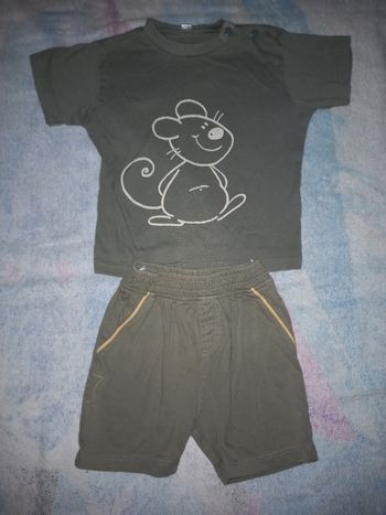 Ensemble short teeshirt 80.81 cm