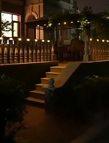 Lot de 4 appliques solaires décoratives