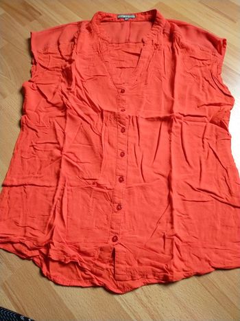 Chemise sans manches fluide