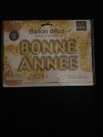 Ballon bonne année