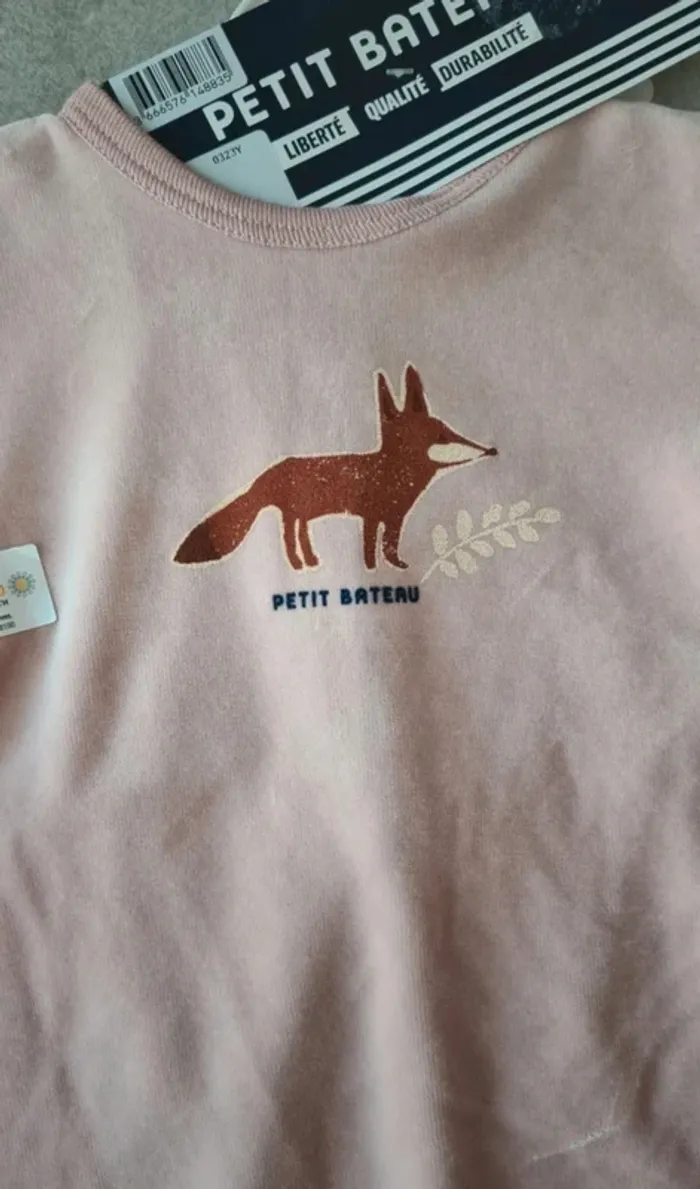 Pyjama Petit Bateau 9 mois neuf - photo numéro 2