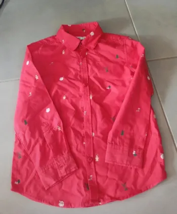 Chemise noël 6 ans