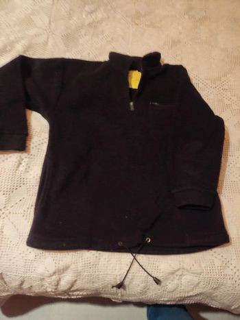 pull polaire marine 14 ans