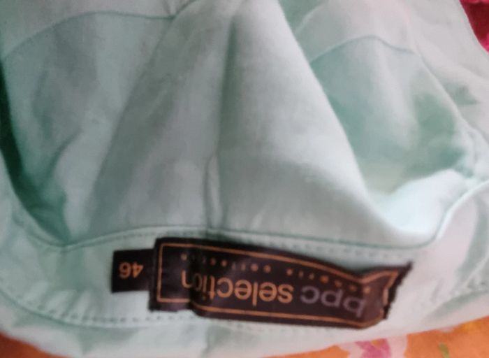 Ensemble lin bon prix collection robe et veste vert anis 46 48 - photo numéro 3