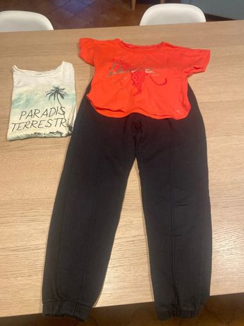 Jogging t shirt 12 ans