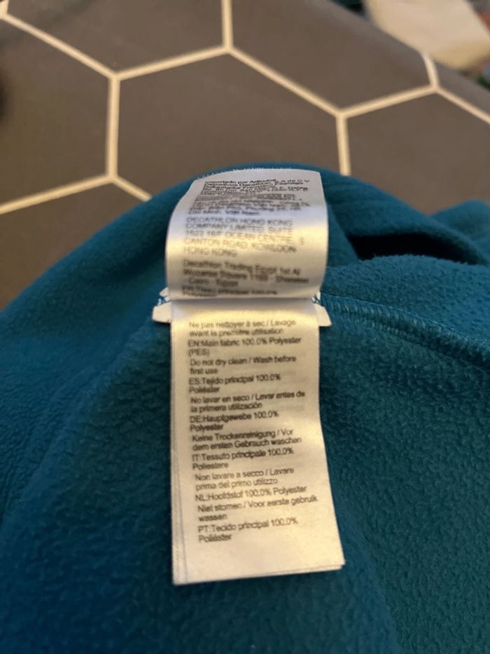 Polaire ski col zippé manches longues 12 ans - Quechua - photo numéro 6