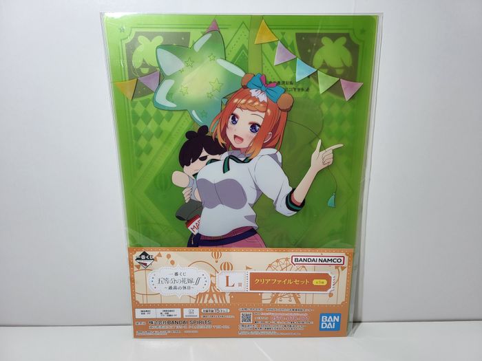 The Quintessential Quintuplets Porte Document Clear File Kuji M Yotsuba 22X31 Cm