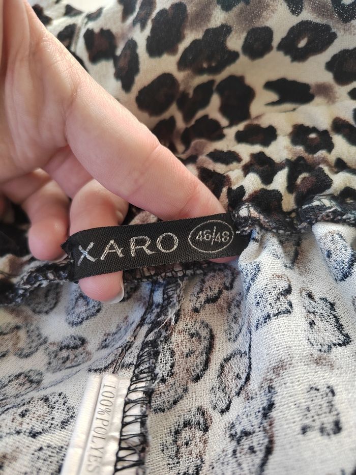 Pantalon imprimé léopard femme – Taille 46/48– tendance et confortable - photo numéro 7