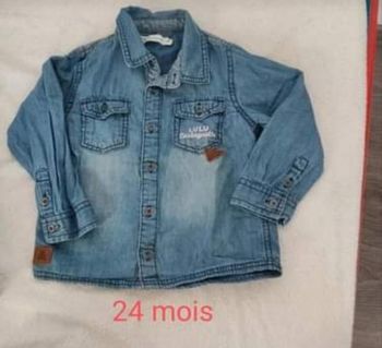 Chemise en jeans