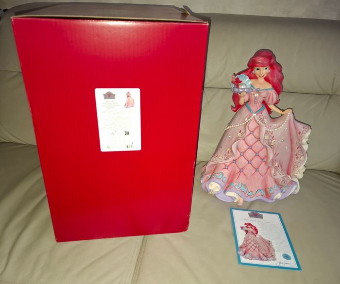 Très Grande figurine Ariel la petite sirène disney tradition - photo numéro 10